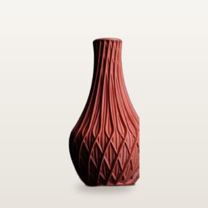 Vază Fractal, vază decorativă din PLA bio